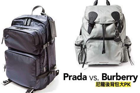 Prada vs Burberry .